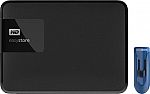 4TB WD Easystore USB 3.0 Portable Hard Drive w/ 32GB Easystore Flash Drive $81 