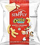 16-ct Simply Cheetos Puffs White Cheddar Cheese Flavored Snacks $7.81