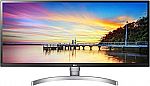 34" LG 34WK650W-W 2560x1080 UltraWide FreeSync IPS Monitor w/ HDR 10 $265 and more