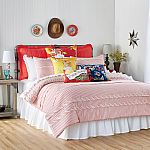 The Pioneer Women Ticking Stripe Comforter Queen $15, King $20