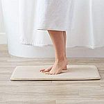 4-Pack AmazonBasics Non-Slip Memory Foam Bath Mat $14