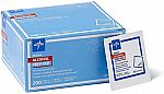 200-Ct Medline Sterile Medium Prep Pads (70% Isopropyl Alcohol) $2.58