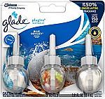 3-Pack Glade PlugIns Scented Oil Air Freshener Refill $3.33