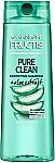 4-Pack  12.5oz Garnier Fructis Pure Clean Shampoo, Paraben-Free Silicone-Free with Aloe Extract and Vitamin E $6.29 & More