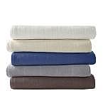 Eddie Bauer 100% Cotton Herringbone Blanket: Twin $20, Full/Queen $22, King $27 & More