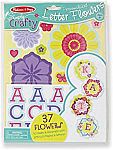 Melissa & Doug Simply Crafty Personalized Letter Flowers - 37 Flowers $2.98