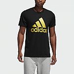adidas Men's Badge of Sport Classic Tee $9 & More + Free Shipping