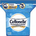 252-Count Cottonelle FreshCare Flushable Wipes (2 for $4.50)