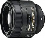 Nikon AF S NIKKOR 85mm f/1.8G Fixed Lens with Auto Focus for Nikon DSLR Cameras $379