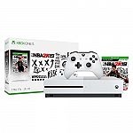 Microsoft Xbox One S 1TB NBA 2K19 Bundle $167