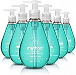 6-Pk of 12-oz Method Gel Hand Soap $12 or Less