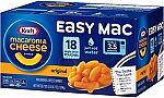 18-Pack of Kraft Easy Mac Microwavable Macaroni & Cheese Pouches $5.68 or Less