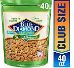 Blue Diamond Almonds, Raw Whole Natural, 40 Ounce $10.98