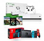 Gaming Console Bundle Deals: Nintendo Switch + Xbox One S 1TB All-Digital Edition Gaming Console $429 and more