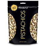16 Ounce Resealable Pouch Wonderful Pistachios (Lightly Salted) $4.66