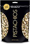 16 oz Wonderful Pistachios, Lightly Salted, Resealable Pouch $4.66