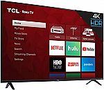 TCL 55 inch 4K Smart LED Roku TV (2019) $270