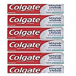 6-pack Colgate Baking Soda and Peroxide Whitening Toothpaste, Frosty Mint $8.44
