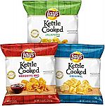 40-Count Lay's Kettle Cooked Potato Chips Variety Pack $9 or Less