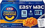 (Today Only) Snack Sale: 18-count Kraft Easy Mac Microwavable Macaroni & Cheese $3.80 & More