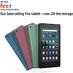 All-New Fire 7 Tablet (7" display, 16 GB) $29.99, and more