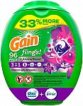 96-Ct Gain Flings! Laundry Detergent Pacs $14.10