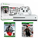 Xbox One S 1TB NBA 2K19 Bundle + Gears 5 Standard Edition $215