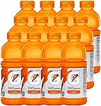 12-Pack 20-oz Gatorade Thirst Quencher (Orange) $6.21 and more