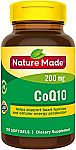 105-Count Nature Made CoQ10 200 mg Softgels $20.87  & More 