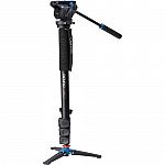 Benro A48FDS6 Series 4 Aluminum Monopod with 3-Leg Locking Base and Video Head from $99 to $129