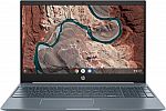 HP 15.6" TouchScreen Chromebook (i5-8250U 8GB 128GB) $349