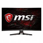 MSI Optix MAG27CQ 27" QHD Curved 144 Hz Gaming Monitor $300