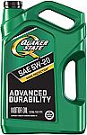 Havoline SMART CHANGE ProDS 5W-20 Full Synthetic Motor Oil, 6 qt. $13, 5-Qt Quaker State $7.55