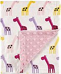 (Back) Hudson Baby Unisex Plush Mink Blanket 30x40 inches $4.33