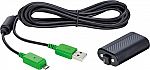 Insignia - Charge & Play Kit for Xbox One and One S Controllers