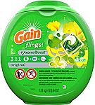 81-Count Gain Flings! Original Scent Laundry Detergent $14 or Less