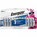 12-Count Energizer Ultimate Lithium AA Batteries $11.99