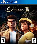 Shenmue III (PS4) w/ Steelbook Case $8