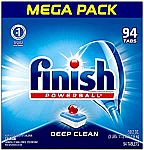 94-Ct Finish Powerball Dishwasher Detergent Tablets (Fresh) $9
