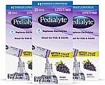 3 x 6 Pedialyte Electrolyte Powder (0.6 Ounce each) $16.76