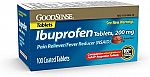100 count GoodSense Ibuprofen Tablets, 200 mg $1.90