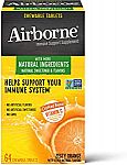 60-Ct. Airborne Vitamin C 1000mg Zesty Orange Chewable Tablets $4.75