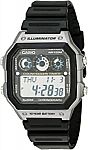 Casio Men's AE-1300WH-8AVCF Illuminator Digital Display Quartz Black Watch $4