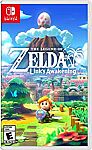 Legend of Zelda Link's Awakening [Nintendo Switch] $39.99, Super Mario Maker 2 $39.99 and more