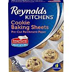 22-Ct Reynolds Kitchens Non-Stick Baking Parchment Paper Sheets $2.45