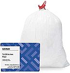 200 Count Amazon Brand - Solimo Tall Kitchen Drawstring Trash Bags, Clean Fresh Scent, 13 Gallon $17.58