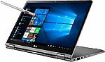 LG Gram 14" FHD Touch Laptop (i7-10510U 16GB 1TB SSD, 2.54lbs, #14T90N-R.AAS9U1) $1295