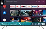 Hisense  85" Class H6510G Series LED 4K UHD Smart Android TV $999.99
