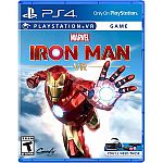 PlayStation Iron Man VR for PS4 $9.99