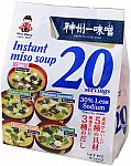20-Servings Miyasaka Instant Miso Soup 5 Flavors $7.89 and more